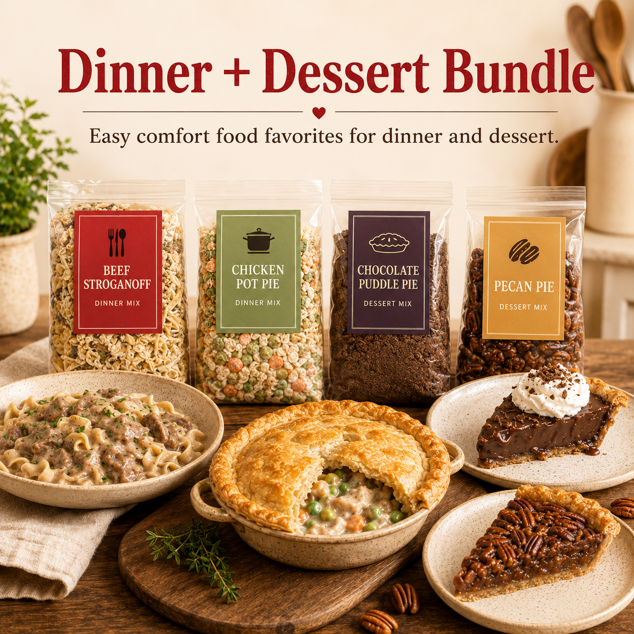 Dinner + Dessert Bundle