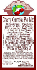Cherry Crumble Pie